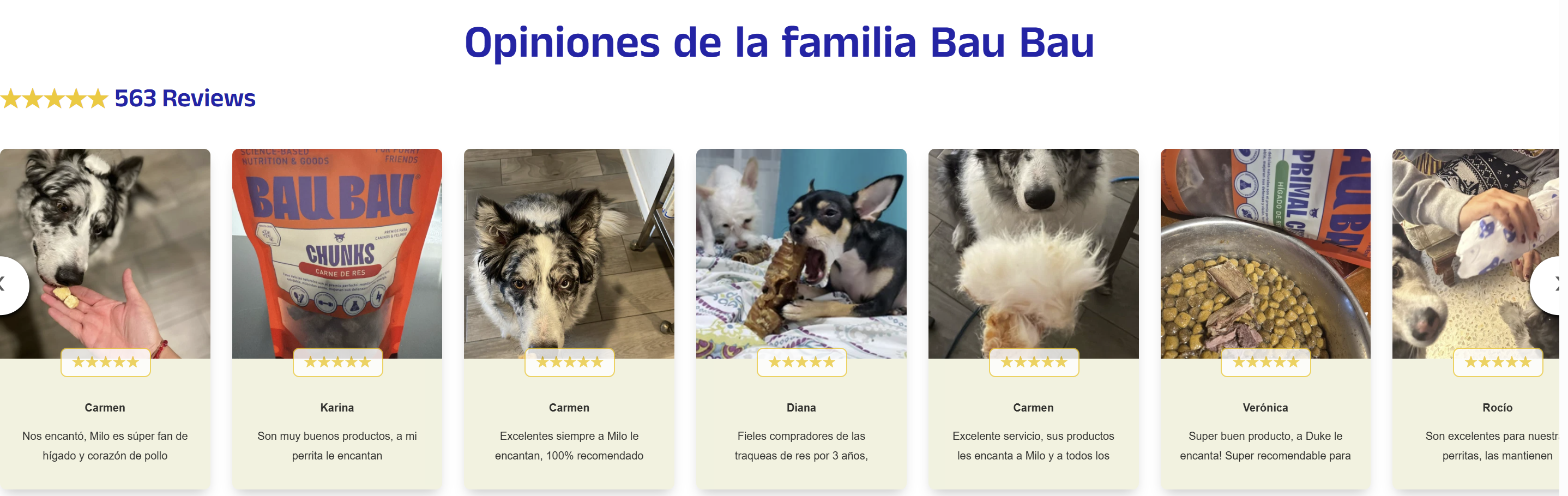Bau Bau · reviews antes