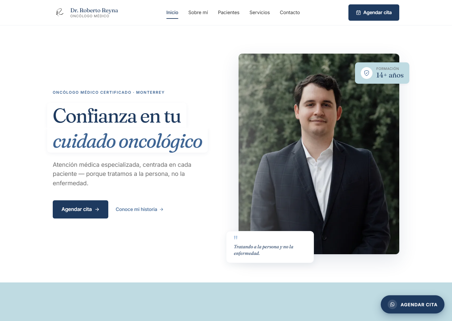 Sitio desktop · Dr. Roberto Reyna